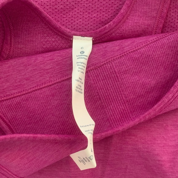 Lululemon Seamlessly Covered Tank in Heathered Ultra Violet - Picture 8 of 8